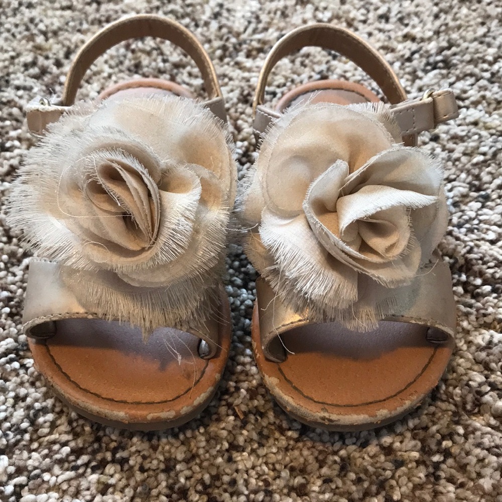 Cat & Jack floral sandals